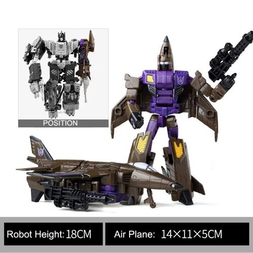 B101 Pas De Boîte - Haizhixing 5 En 1 Transformation Bruticus 5in1 Définit Des Voitures D'avion