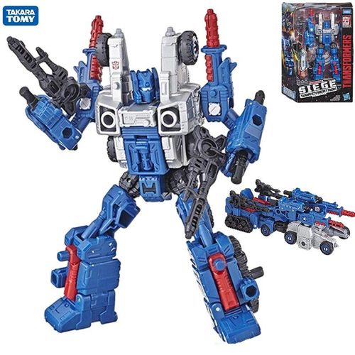 Dent - Dans Stock Transformers Masterpiece Siege Series War Pour Cybertron Op 12cm Classe De Luxe Original Action Figure Colcopy Toy Gift