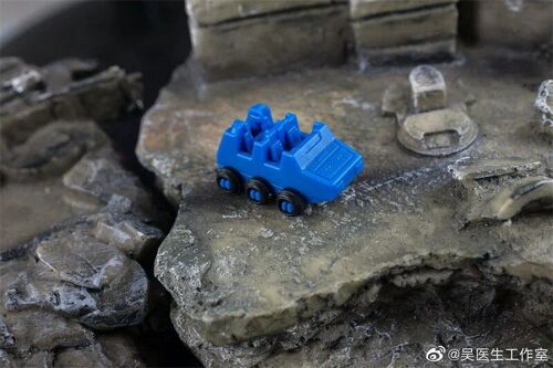 Rouleau Bleu - En Stock Dr. Wu Transformation Op Commander Mini Action Figure D'action