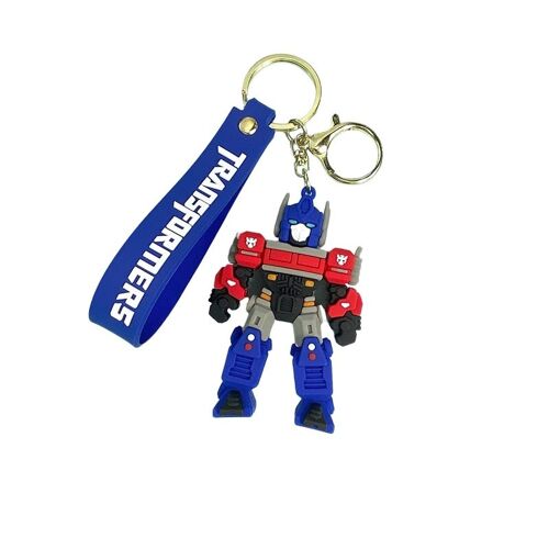 Anime Transformers Keychain Action Figures Optimus Prime Bumblebee Car Key Cartoon Cartoon Doll Poll Pendants Pendant Toy Otmas Gift