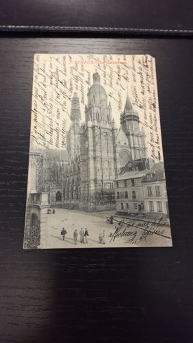 Carte Postale Evreux La Cathedrale En L'état Sur Les Photos
