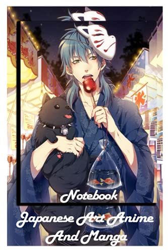 Notebook - Anime Artist Sketchbook Drawing, Sketching, Comic Artwork, Anime Japanese Art 602: Anime Journal Notebook_Lined Notebook Journal - 6 X 9 Inches - 114 Pages