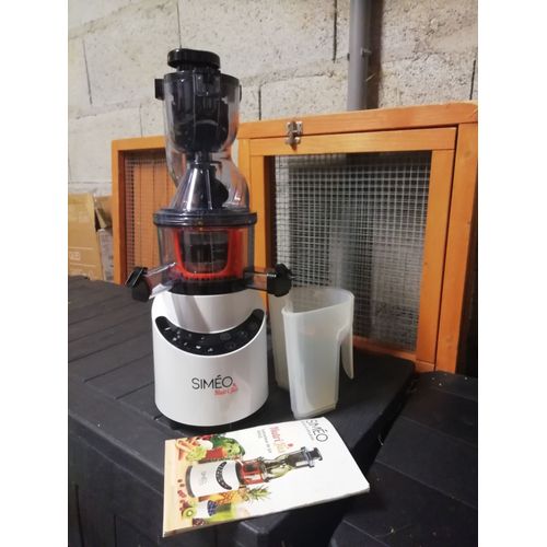Siméo PJ552 Extracteur de Jus Nutrijus, Blanc