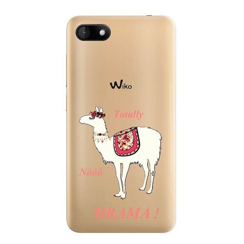 Coque Sunny 3 Lama Drama Fleur