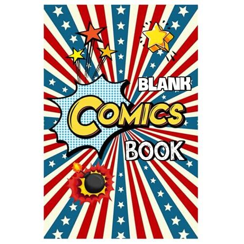 Notebook - Blank Comic Book - Notebook With Blank Comic Templates To An Empty Comic Book To Create Great Stories For Kids And Adults 244: Blank Comic ... Blank Journal With Black Cover Perfect Size