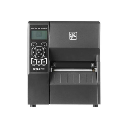 Zebra ZT230 - Imprimante d'étiquettes - transfert thermique - Rouleau (11,4 cm) - 300 ppp - jusqu'à 152 mm/sec - USB, LAN, série