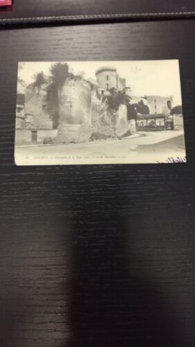 Carte Postale Loches Ensemble De La Tour Et Du Martelet En L'état Sur Les Photos