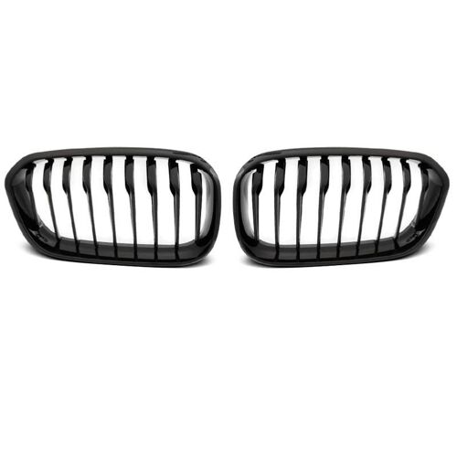 Grille Calandre Bmw Serie 1 F20 F21 Lci 2015-2018 Noir Brillant-28300174
