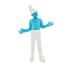 Déguisement Schtroumpf Enfant - Taille: 3 À 4 Ans (104 Cm)