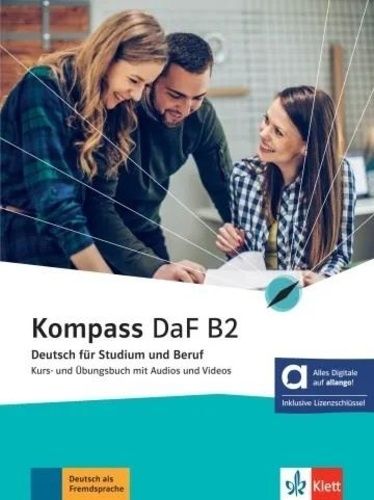 Kompass Daf B2 - Livre + Cahier D'exercices Hybride
