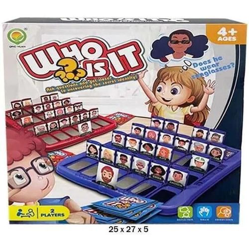 Qui Est-Ce - Jeu De Société En Famille - Who Is It