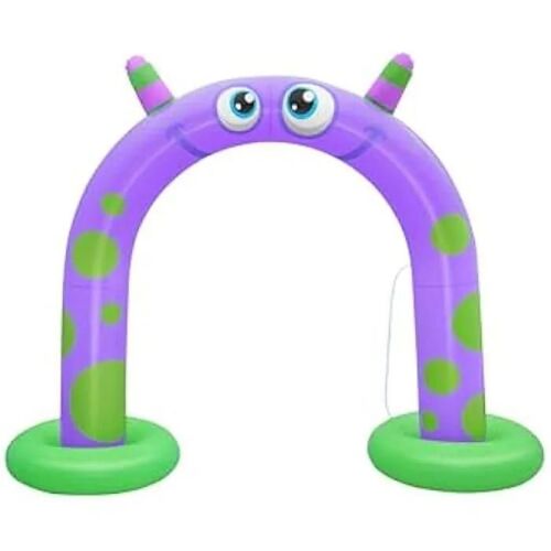 Fontaine à eau - BESTWAY - Jumbo Friendly Monster¿ - 234 x 84 x 201 cm - Gonflable - Décor amusant