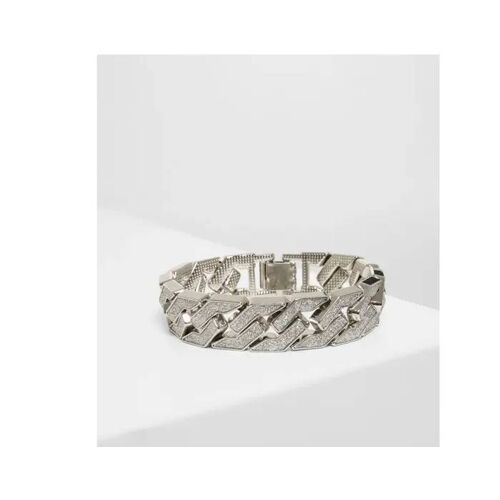 Bracelet - Urban Classics - Tb2953 - Couleur Argent - Taille S/M - Largeur 1.5 Cm