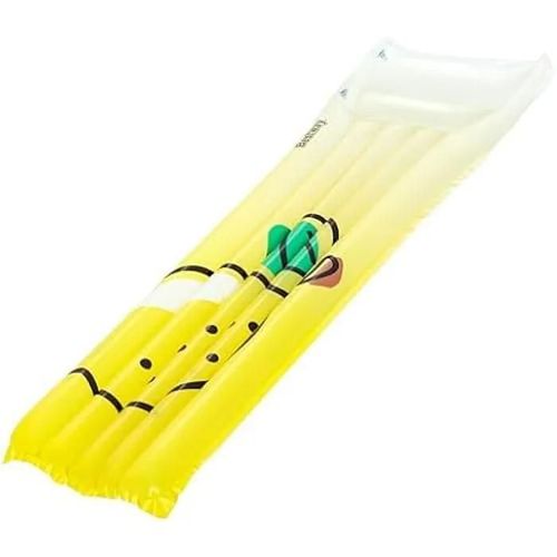 Matelas De Piscine - Bestway - Citron Fresh Squeezed - 170 Cm X 54 Cm X 15 Cm - Jaune - Pvc