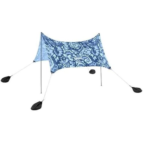 Bestway Tente De Plage Et Auvent D'extérieur Pour 4 Personnes - 210 Cm X 210 Cm X 198 Cm - Bleu