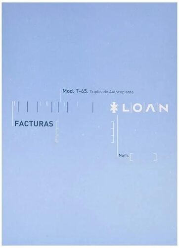 Manifold - Carnet A Souche Loan - T65 - Carnet De Factures 5 Unites