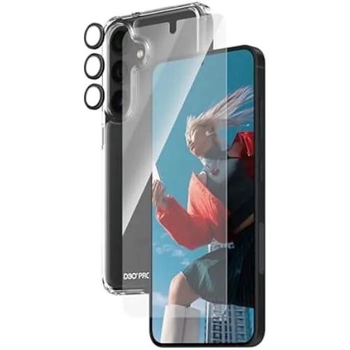 Protection D'écran - Panzerglass - Galaxy S24 - Transparent - Résistant Aux Rayures - 3-En-1