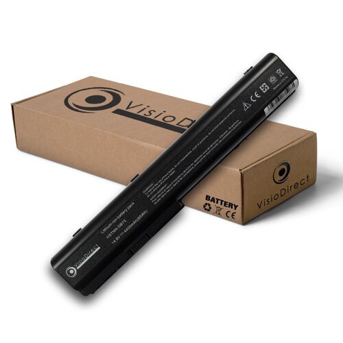 Batterie type HSTNN-DB74 pour pc portable HP COMPAQ 14.8V 4400mAh - Visiodirect -