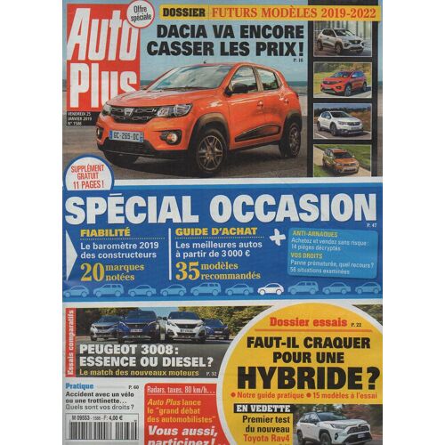 Auto Plus 1586 - Dacia Casse Les Prix / Peugeot 3008 / Spécial Occasion : Fiabilité + Guide D'achat