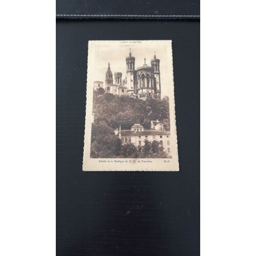 Carte Postale Lyon Illustré - Abside De La Basilique De N.D. De Fourvière En L'état Sur Les Photos