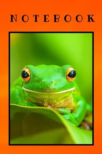 Notebook: Journal Frog Boys Girls Kids Teens Students Writing Notes