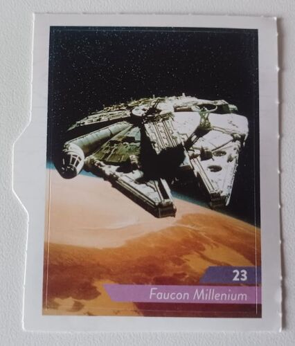 Sticker Neuf Star Wars - Leclerc 2019 - Carte Autocollant - N° 23 = Faucon Millenium