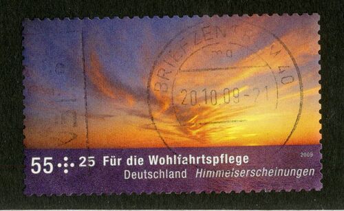 Timbre Oblitéré Deutschland, 25 Fur Die Wohlfahrtspflege, Himmelserscheinungen, 2009, 55