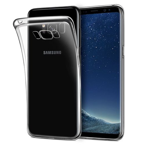 Coque Samsung Galaxy S8 Plus Transparent Clear Gel Silicone Souple (Tpu)