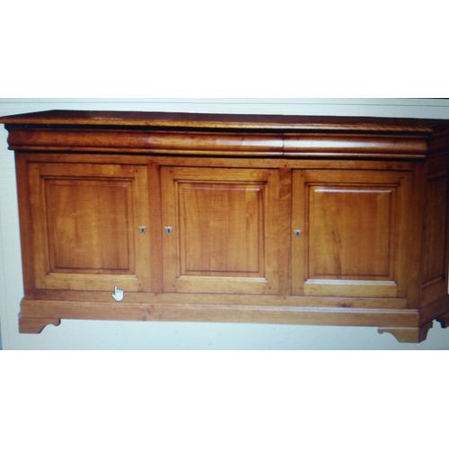 Enfilade Merisier Massif Louis Philippe