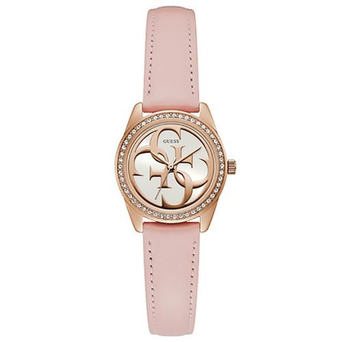 Montre Guess En Cuir Rose