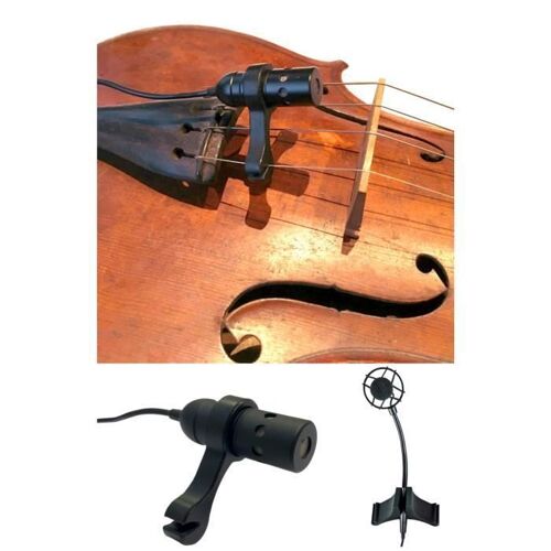 Micro Instrument Violoncelle - PRODIPE - CL21 Lanen - 140db - Flexible - Adaptateur mini XLR