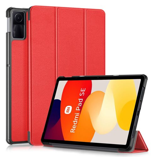 Etui Cover Housse Smartcover Rouge Pour Xiaomi Redmi Pad Se 11 Pouces 2023 - Pochette Protection Xeptio