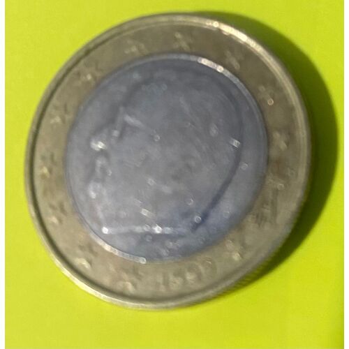 Pièce 1 Euros Roi Belge 1999