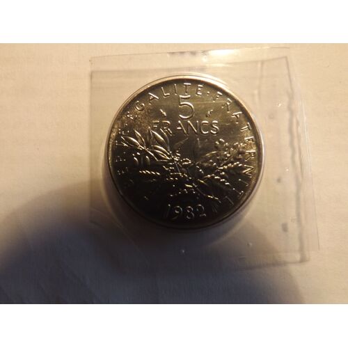 5 Francs Semeuse 1982