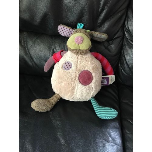 Doudou Musical Chien Beige Marron Les Jolis Pas Beaux Moulin Roty