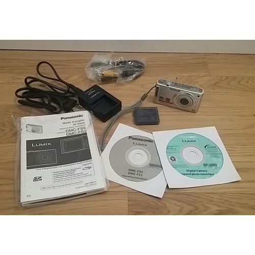 Appareil photo Compact Panasonic Lumix DMC-FS5 Argent Appareil photo numérique - compact - 10.1 MP - 4x zoom optique - Leica - argent