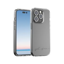 Coque Iphone 14 Pro Infinia Transparente - 100% Plastique Recyclé Certifié Grs Just Green