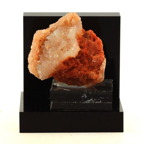 Apophyllite + Calcédoine. 207.8 Ct. Aurangabad, Maharashtra, Inde.