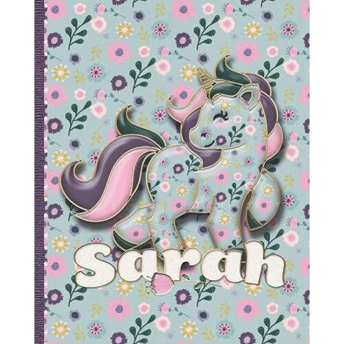 Sarah: Feminine Colorful Pretty Papers Journal