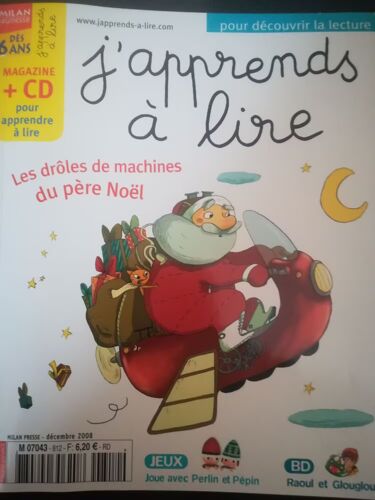 J'apprends À Lire - Magazine + Cd - Ta Grande Histoire : Les Drôles De Machines Du Père Noël - A Partir De 6 Ans