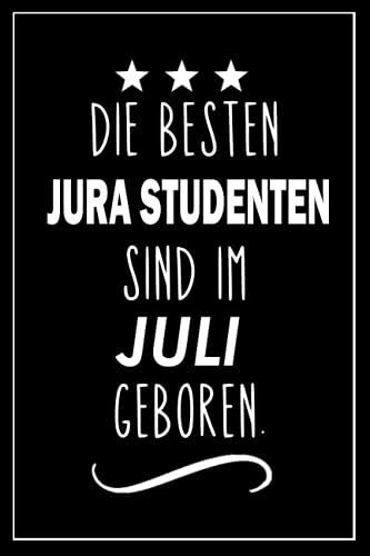 Die Besten Jura Studenten Sind Im Juli Geboren.: Notizbuch Kollegen, Geschenk Für Kollegen Schefin Mitarbeiter Tolles Geschenk Für Kollegen, Familie & Freunde, "6×9" Zoll, 120 Seiten. (Dutch Edition)