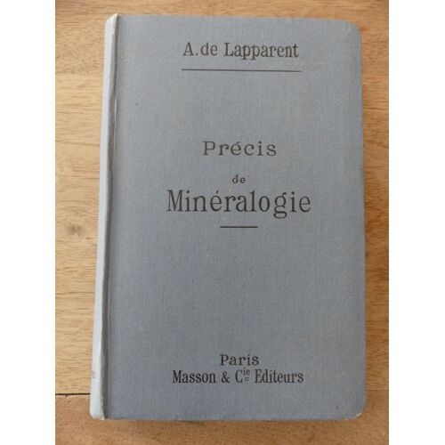 Précis De Minéralogie