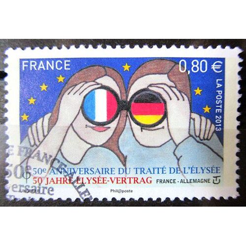 2013. F4711: Traité De L'elysée Entre L'allemagne Et La France.
