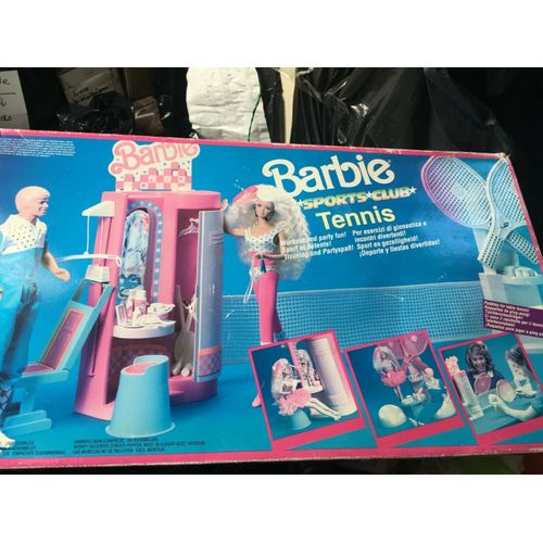Vintage annees 1980 : tennis de barbie