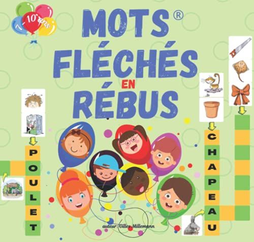Mots Fléchés En Rébus (French Edition)