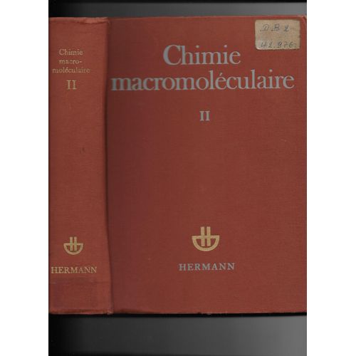 Chimie Macromoléculaire Tome 2