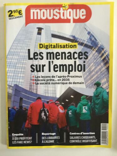Moustique 4852 Digitalisation Fake News Thomas Lilti Clint Eastwood Balthazar Bars À Chat Librairies