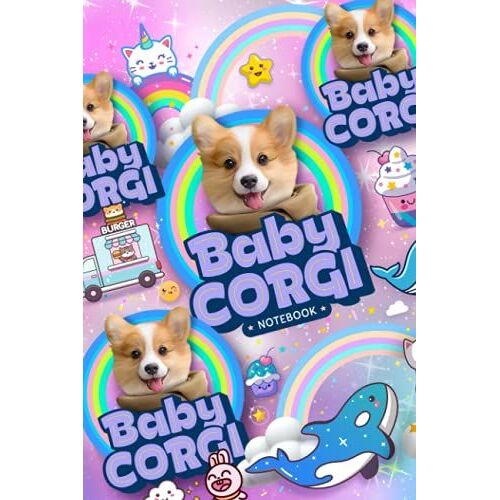 Corgi Dog Notebook: The Perfect Corgi Gift For Dog Lovers, Blank Lined Journal. (Corgi Series)