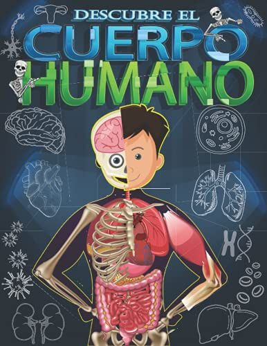 Descubre El Cuerpo Humano: Mira Debajo De Tu Cuerpo Libro Para Niños A Partir De 5 Años. (Spanish Edition)