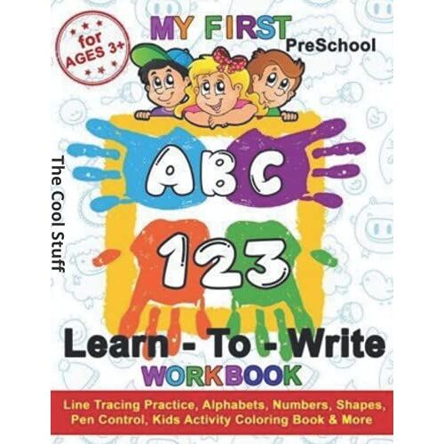 My First Abc 123 - Learn To Write - Workbook